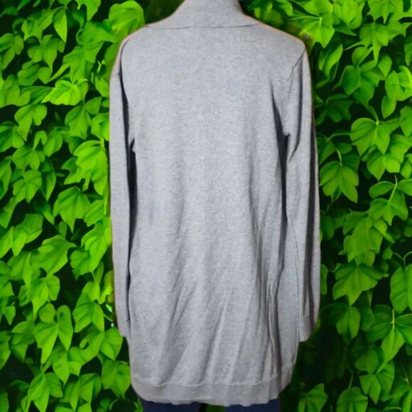 Dip Gray Cardigan Duster - Picture 2 of 9